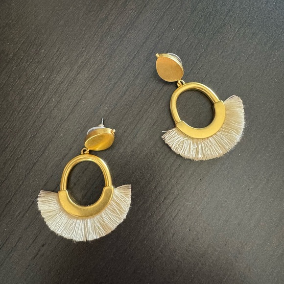 Madewell Fringe Statement Earring - Picture 2 of 6